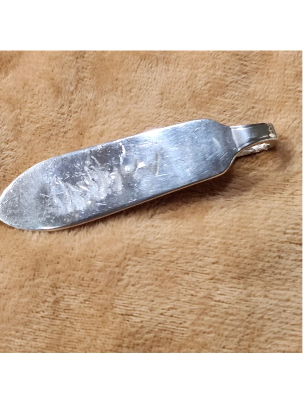 Rodgers bros First Love Silverplate Silverwear Money Clip Card Holder handmade